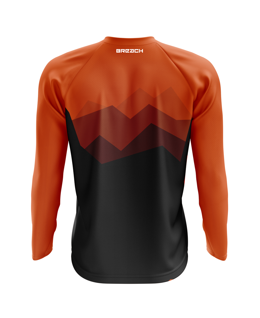 Mænds XC2 MTB V-hals LS Jersey